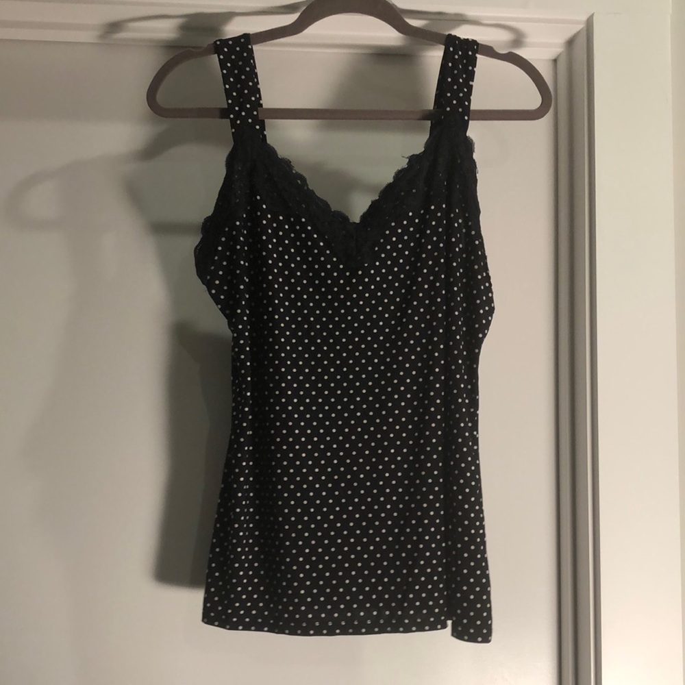 Polka dot top